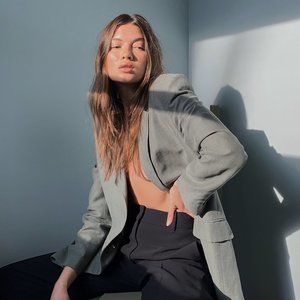 NWT Wilfred VITO LINEN BLAZER in Sage